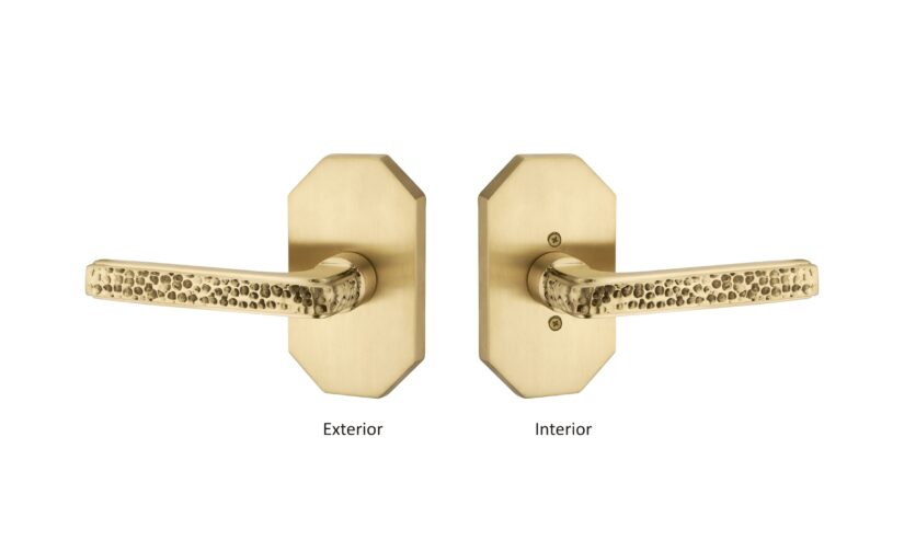 Aiden Interior Set Large In Satin Brass