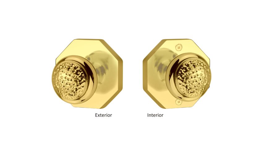 Aiden Interior Set Small In Polished Brass