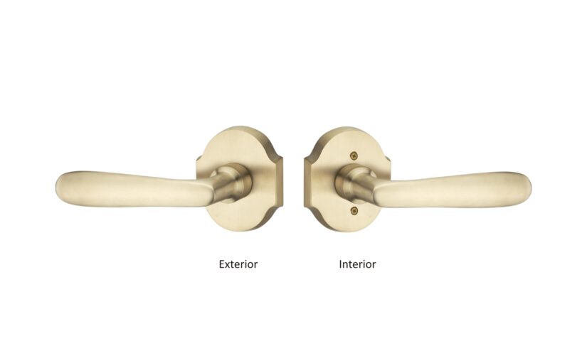 Laurent Interior Set Small In Satin Brass
