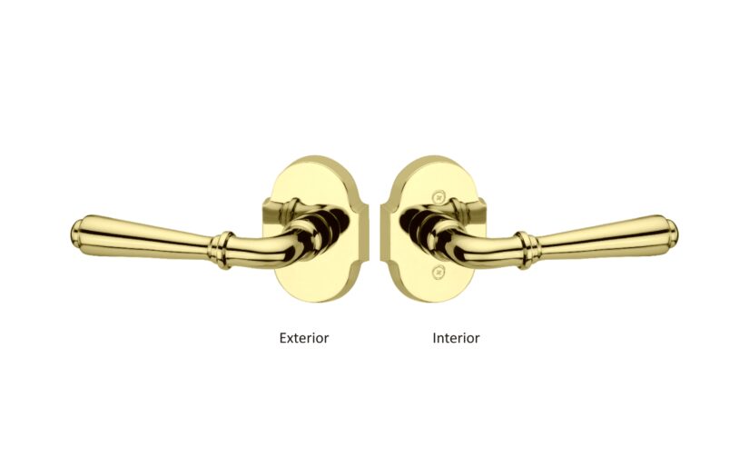Laurent Interior Set Small In Polished Brass