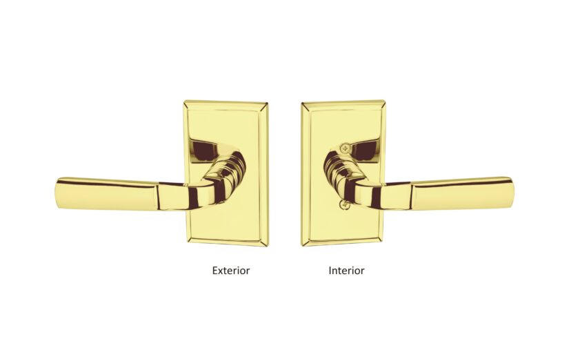 Onyx Interior Set Large In Polished Brass Unlacquered