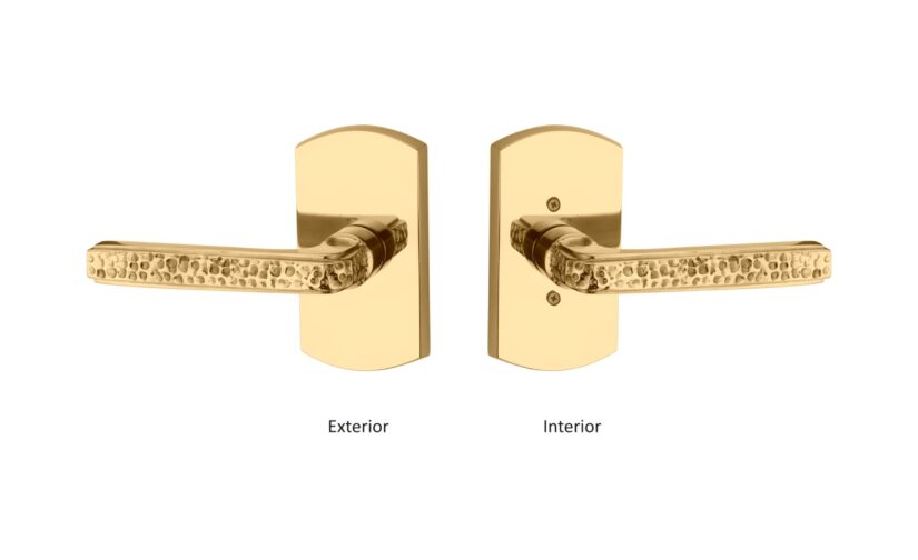 Zephyr Interior Set Large In Polished Brass Unlacquered