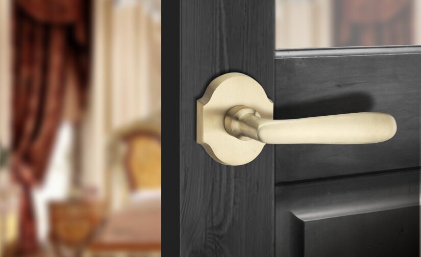 Laurent Interior Set Small In Satin Brass