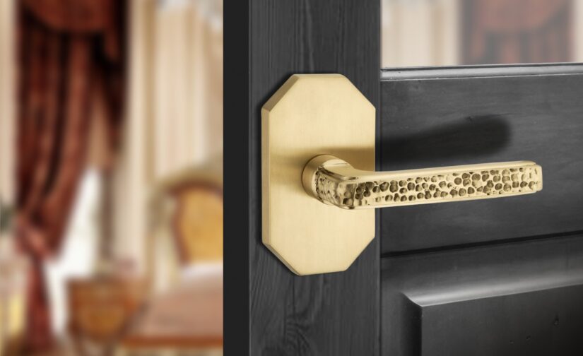 Aiden Interior Set Large In Satin Brass