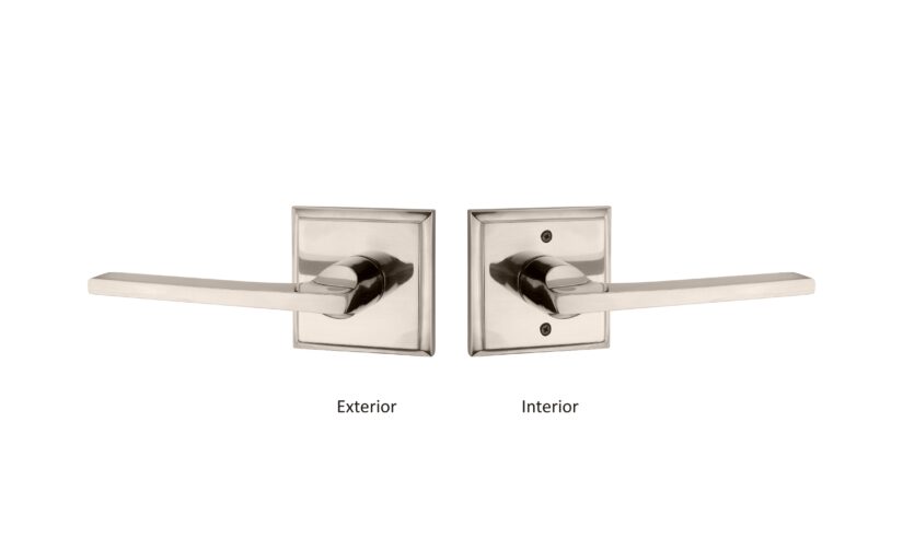 Onyx Interior Set Small In Polished Nickel