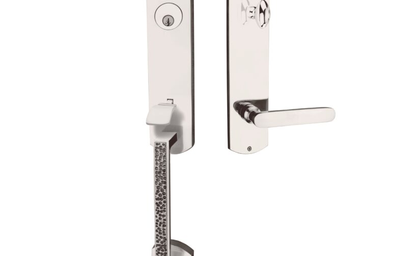Zephyr Monolithic Thumb Entrance Set In Polished Nickel