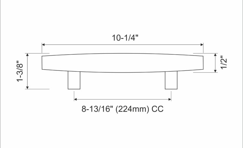 Lison Pull 8 13/16 Inch (c-c)