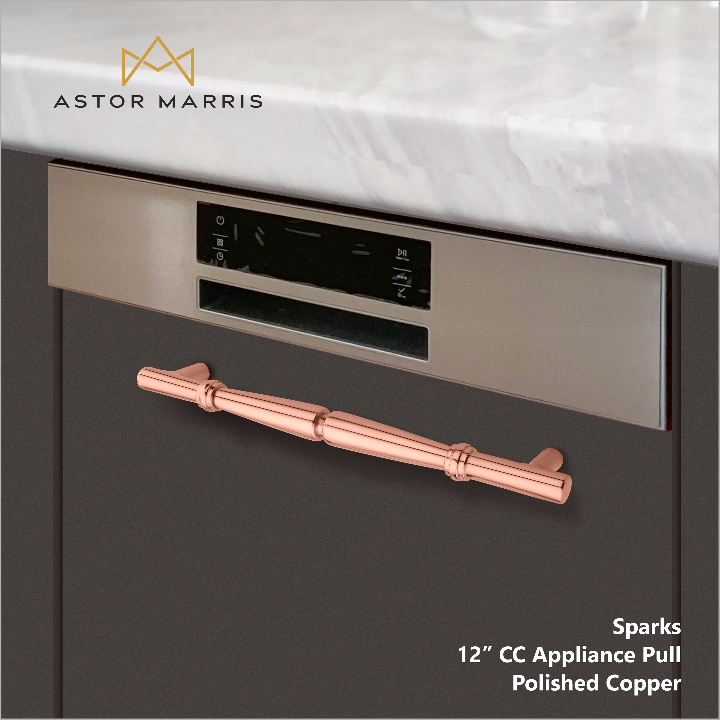 Sparks Pull 12 Inch (c-c)